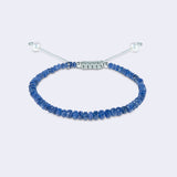 Luxus-Armband mit Saphiren & Weißen Süßwasserperlen – Sapphire Bracelet