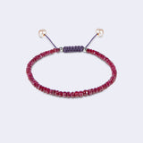 Luxus-Armband mit Rubinen &  Süßwasserperlen – Ruby Bracelet