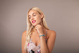 Natürliches Aquamarin Armband mit Tahiti Perle - Aqua Pearl Bracelet