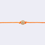 14k Gold Diamant Armband „Invictus“ – Orange