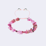 Luxus-Armband mit 55 Karat Pinken Tropfen Saphiren – Pink Fantasy Bracelet