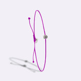 14k Gold Diamant Armband „Invictus“ – Ultraviolet