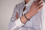 Luxus Armband mit Barocken Tahitiperlen & Gummizug – Moonlight Dancer Bracelet