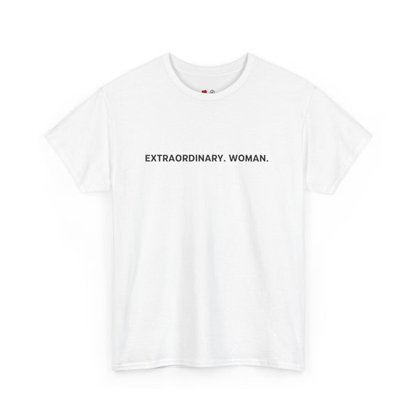 Cotton T-Shirt - "Extraordinary.Women."