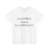 Cotton T-Shirt "Elegance Meets Eccentricity"