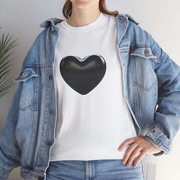 Cotton T-Shirt "Little Black Heart"