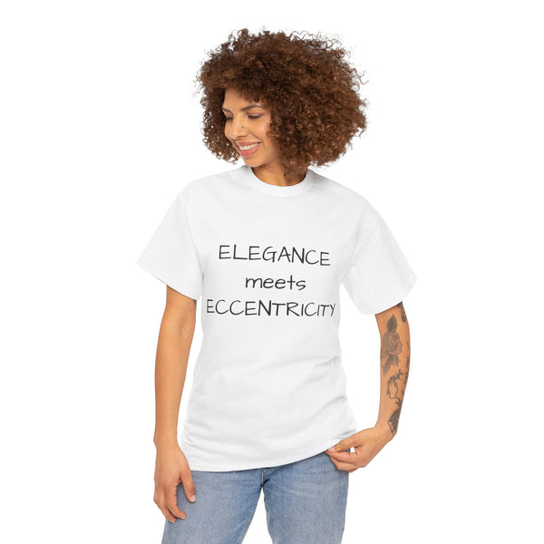 Cotton T-Shirt "Elegance Meets Eccentricity"