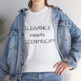 Cotton T-Shirt "Elegance Meets Eccentricity"