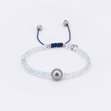 Aqua Pearl Bracelet